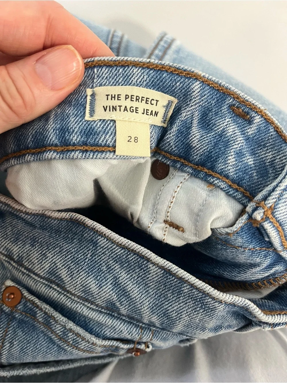 MADEWELL Perfecf Vintage Jean